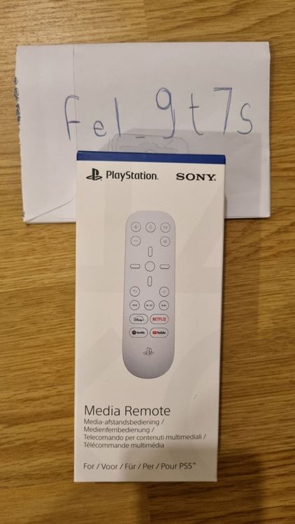 Playstation 5 Media Remote Fernbedienung | Kaufen auf Ricardo