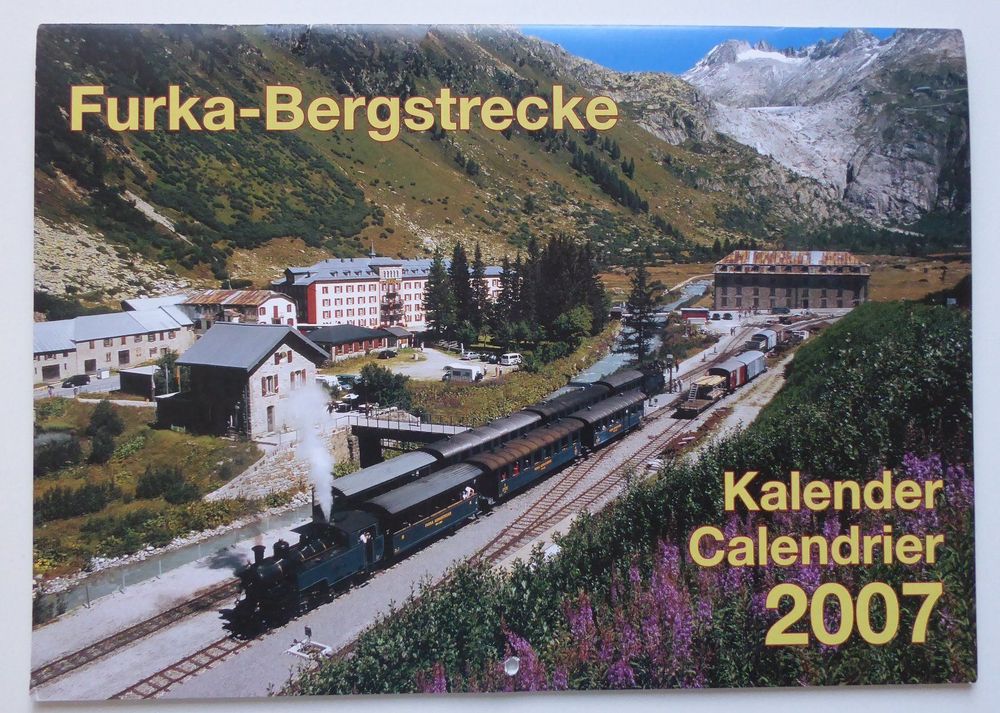 Furka Bergstrecke - Kalender 2007 1