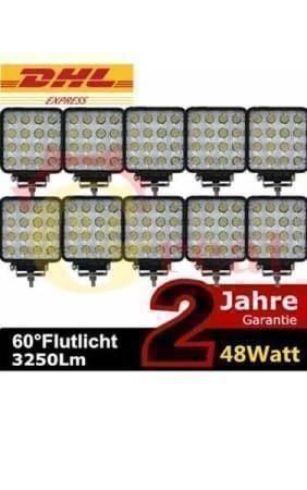 10 x 48w LED ARBEITSSCHEINWERFER 1
