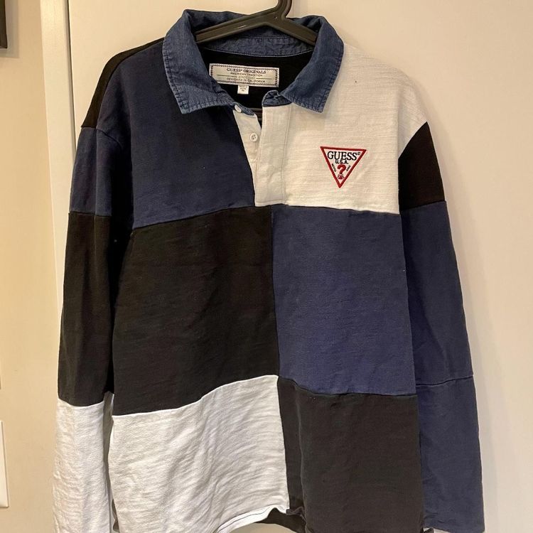Vintage Guess Rugby Polo Shirt Kaufen auf Ricardo