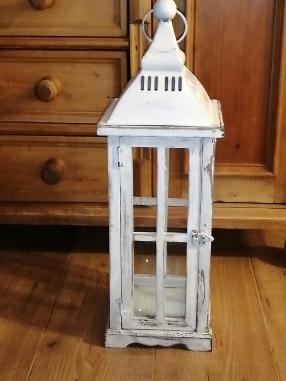 Grosse Shabby Chic Laterne Kaufen auf Ricardo