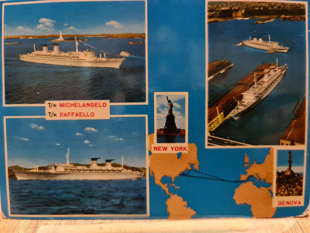 A792 New York Genua Schiffe Kaufen auf Ricardo