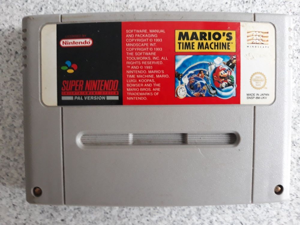 Super Mario`s Time Machine SNES Kaufen auf Ricardo