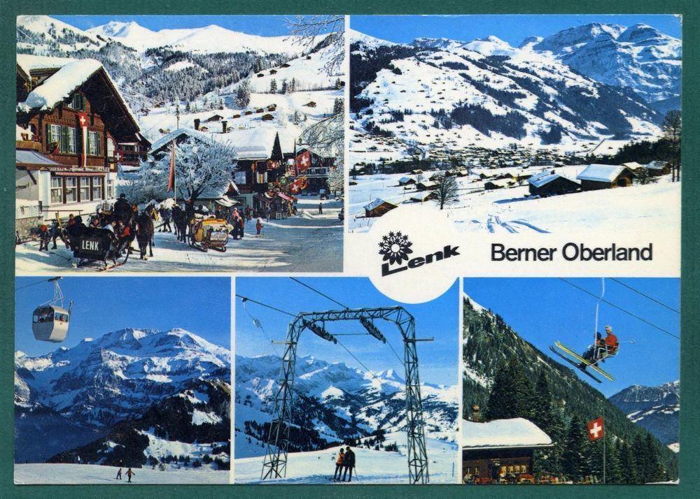 Lenk, Berner Oberland, 1985, Mehrbilder- 1