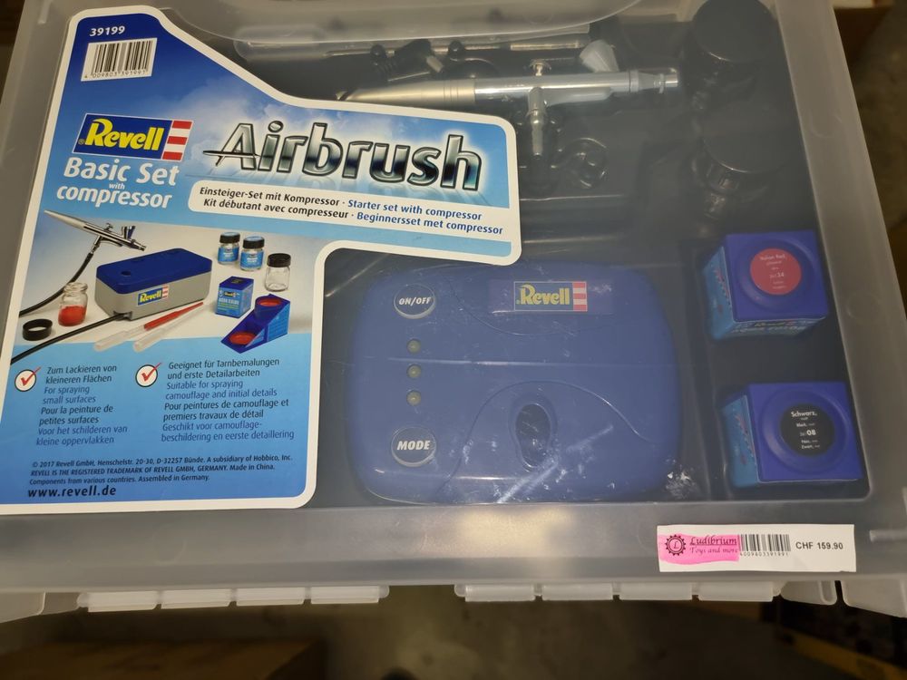 Revell Airbrush Basic Set mit Kompressor Kaufen auf Ricardo