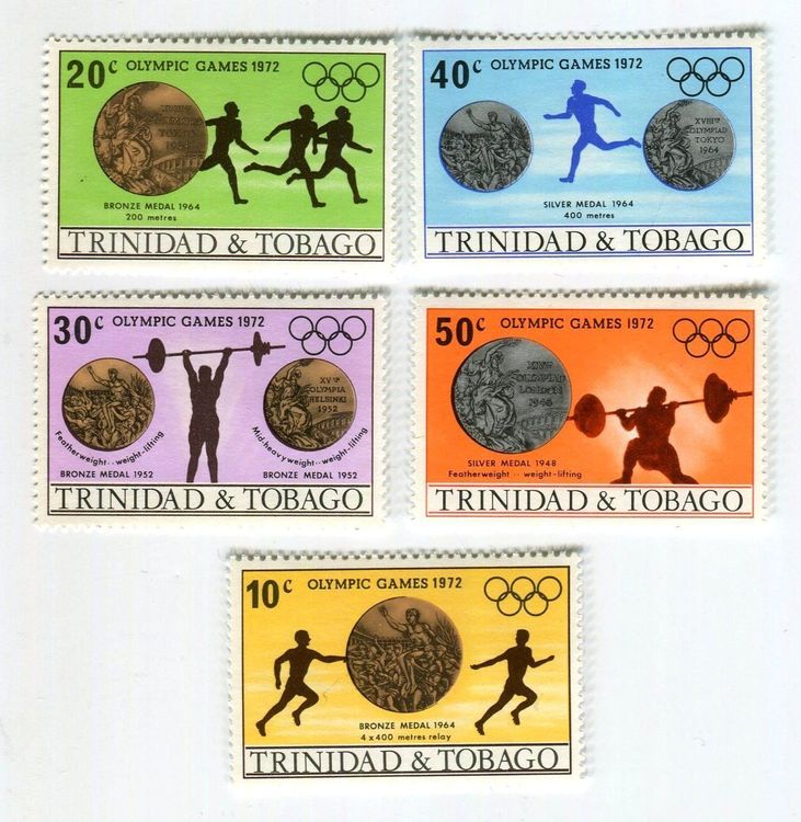 Briefmarken Olympische Spiele Trinidad Und Tobago Kaufen Auf Ricardo