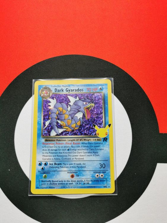 Dark Gyarados Celebrations Pokémon | Kaufen auf Ricardo