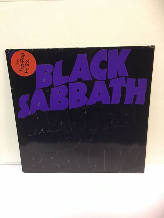 LP Black Sabbath “Master of Reality” 1