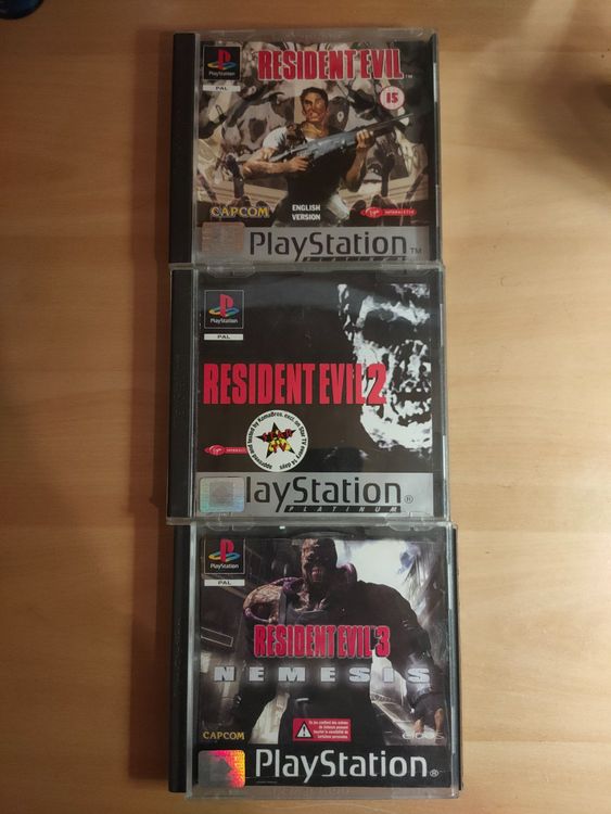 Trilogie Resident Evil PlayStation 1 | Kaufen auf Ricardo
