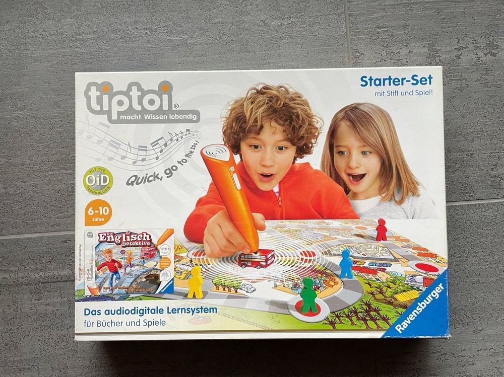 tiptoi Starter-Set mit Stift und Spiel 1