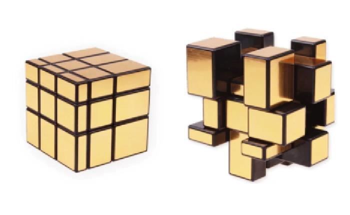 Speed Cube doré - Design original 1
