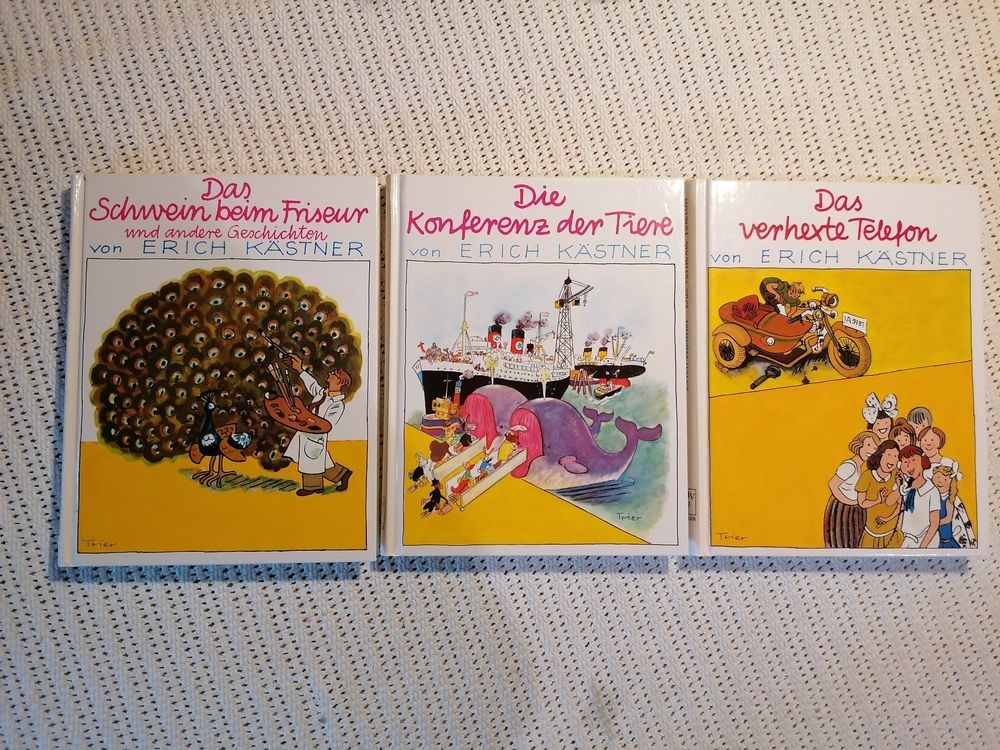 3 Bücher von Erich Kästner 1