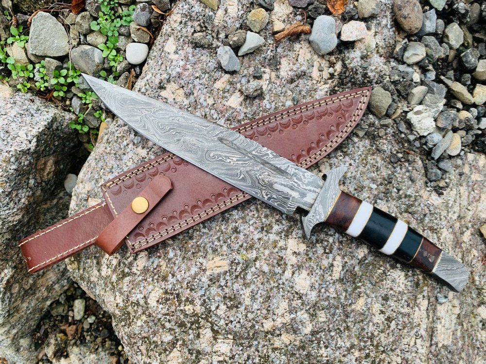 Damast Messer Handmade 37cm schmid No 05 1