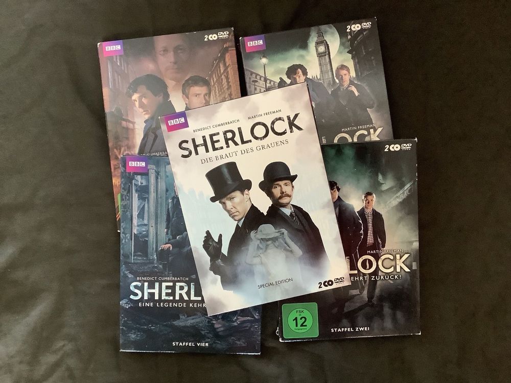 Sherlock Holmes 4 Staffeln + Special Edi 1