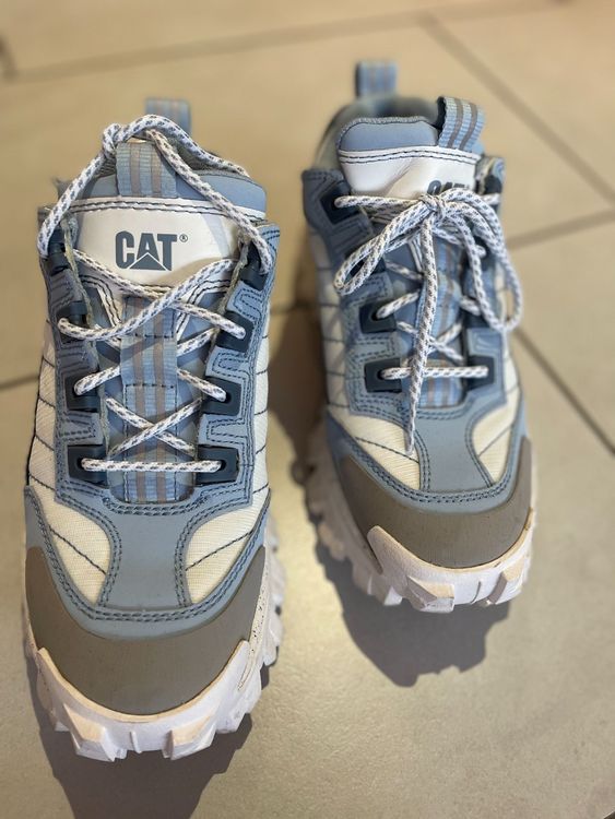 Original Damen CAT Sneaker hellblau Kaufen auf Ricardo
