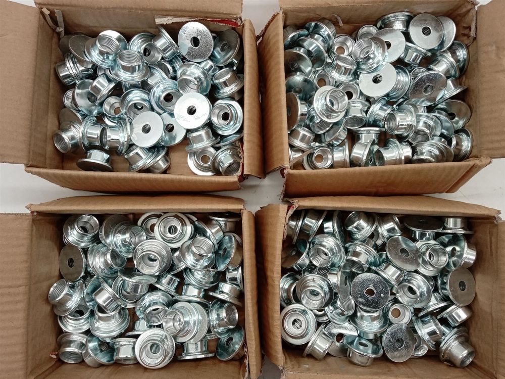 Verzinkte Gerüstgrundplatten – 12,7 X 12,7 X 4,5 Cm, 4 Stück, Trägt Bis 500 Pfund, Für Stabile Untergründe