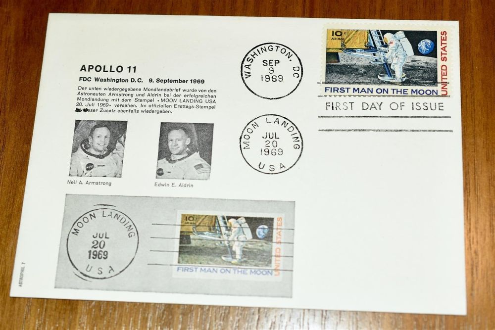 Apollo 11 Erste Mondlandung 20.7.1969 1