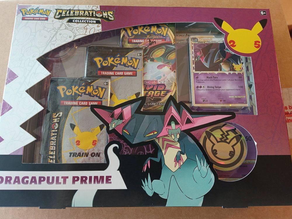 Dragapult Box Pokemon Celebrations 25th Kaufen auf Ricardo