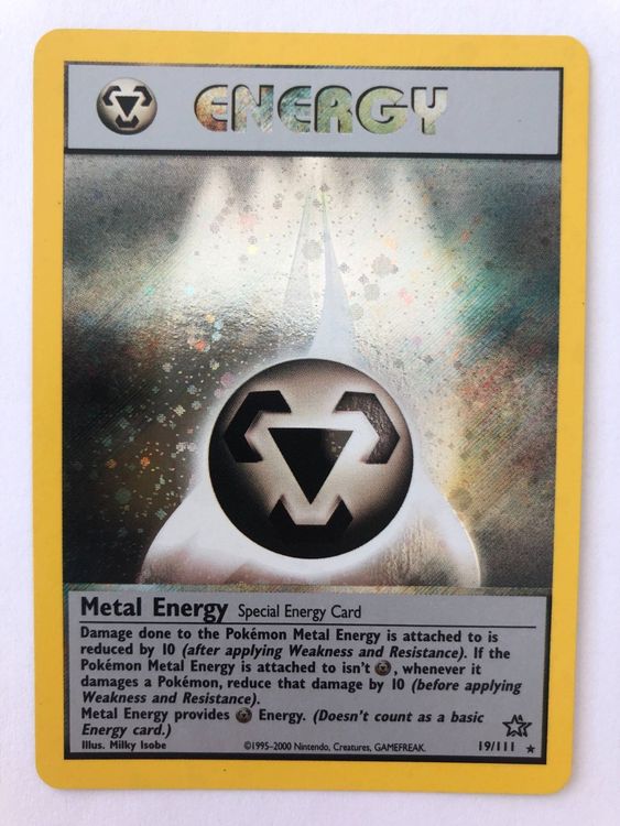 Metal Energy Holo Neo Genesis Pokemon Kaufen auf Ricardo