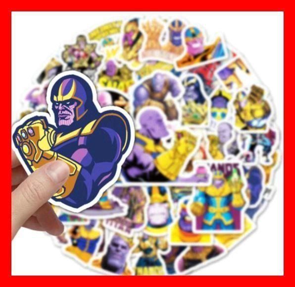 50 tlg Stickerset Thanos Avengers Kleber 1
