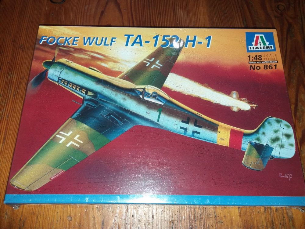 Focke Wulf Ta 152 Italeri 1 48 861 Kaufen Auf Ricardo