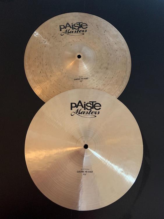 ベストセラーの-PAiSTe Masters Dark HiHat 15 pair：イケベ楽器