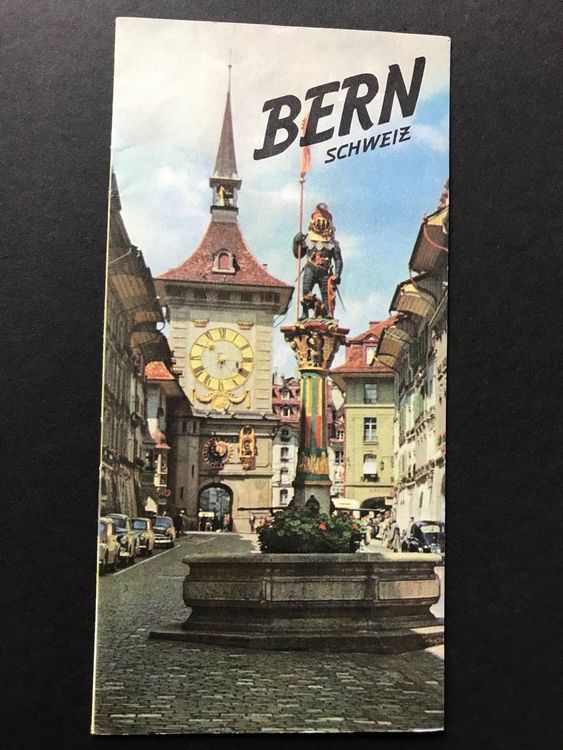 Schöner Prospekt der Stadt Bern ANTIK 1