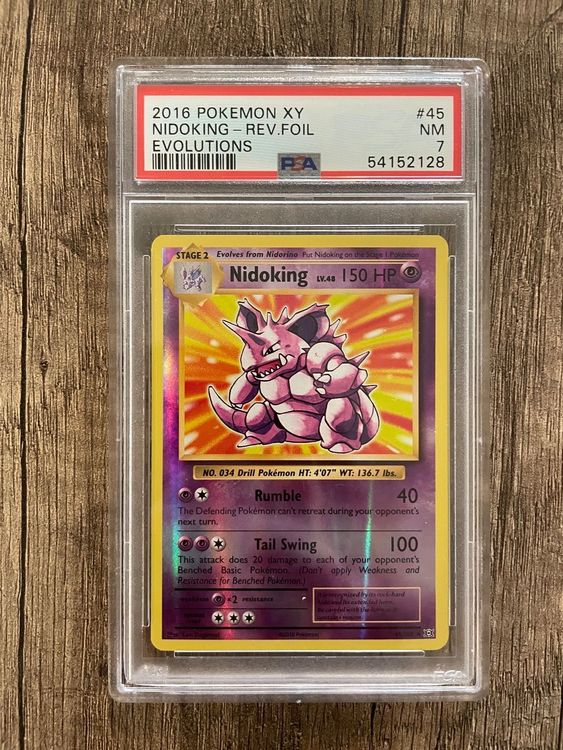 Pokemon Nidoking Reverse Holo 2016 PSA 7 Kaufen auf Ricardo