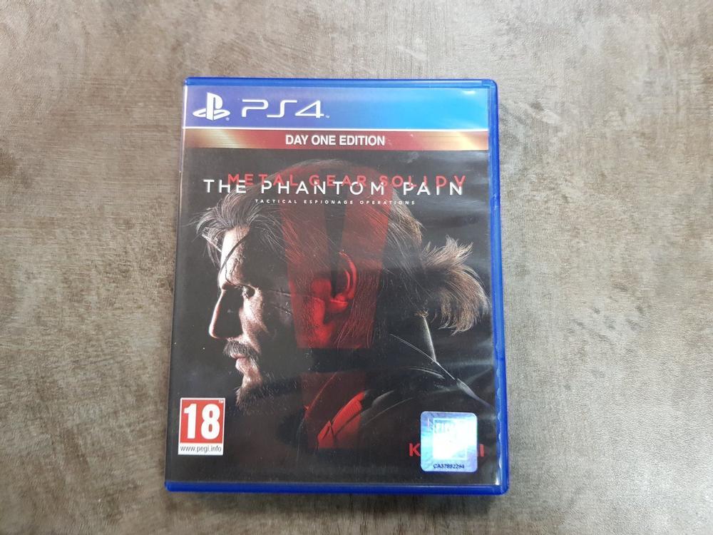 metal gear solid v the phantom pain cover