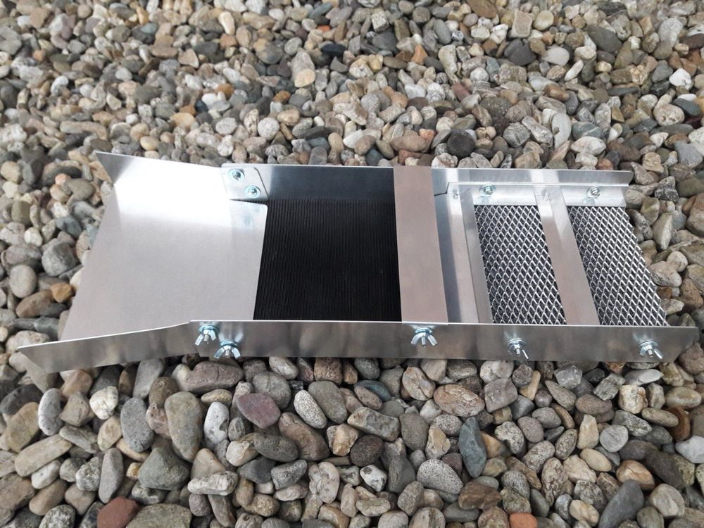 Alu Profile Goldwaschrinne, Basic Gold Sluice Box, Perfekt Zum Goldsuchen Am Fluss Goldwaschen Ausrüstung