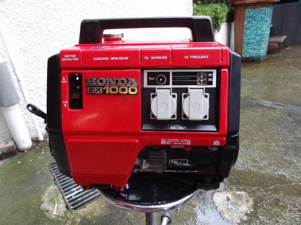HONDA ELECTRIC GENERATOR EX 1000 1FR. Kaufen auf Ricardo