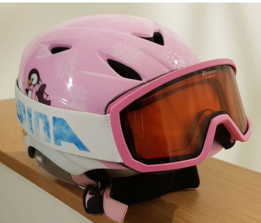 UVEX Kinder Skihelm mit Brille Kaufen auf Ricardo