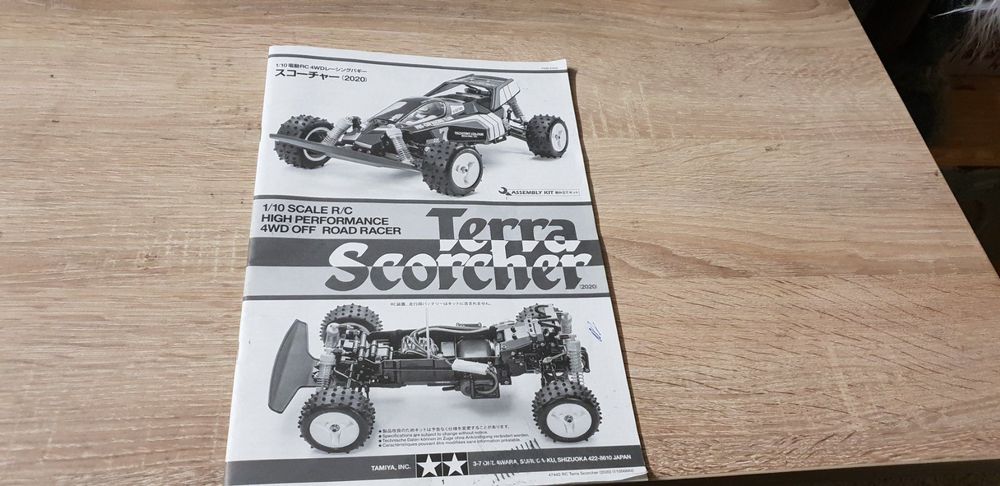 Set Roulement à billes Kanzen TAMIYA TERRA SCORCHER # 58075 ORIGINAL & Release 2020 #47442