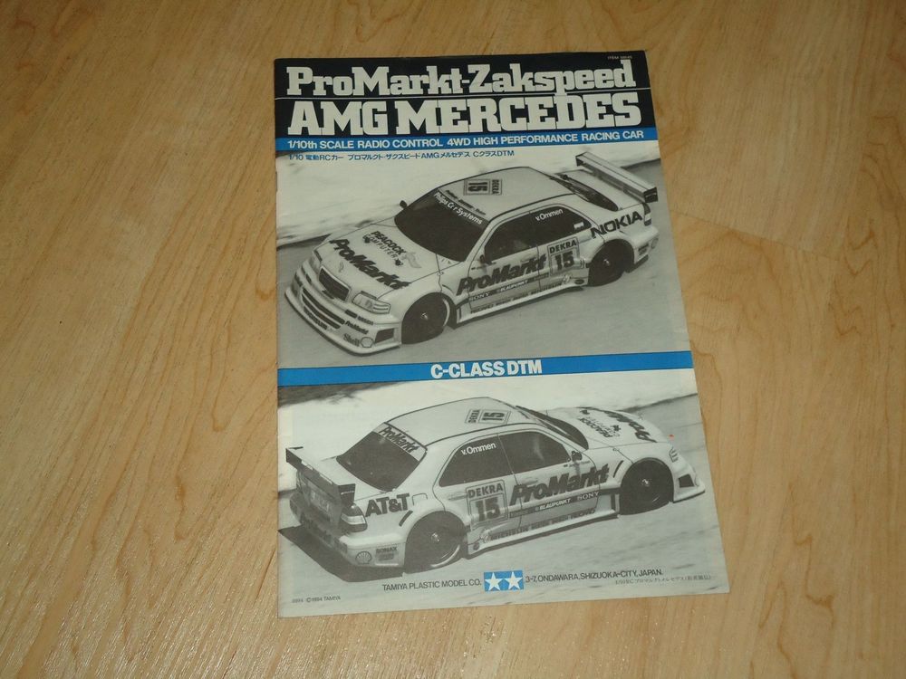 Tamiya Amg Mercedes Bauanleitung Acheter Sur Ricardo