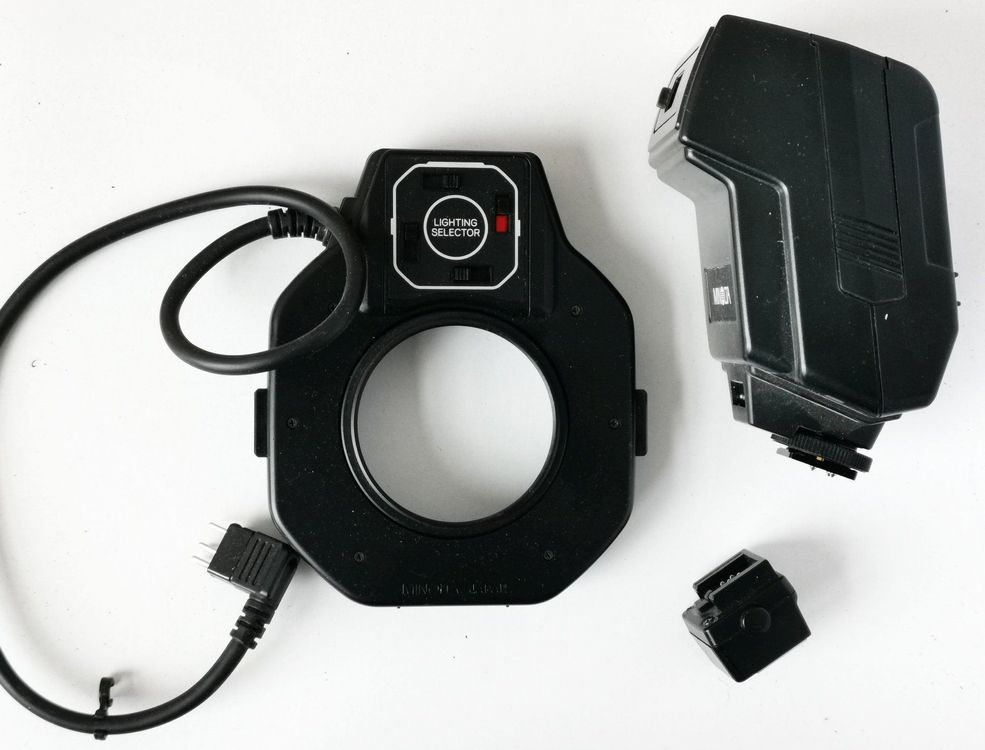 Minolta Flash 1200 AF Set Adapterring 55 Kaufen auf Ricardo