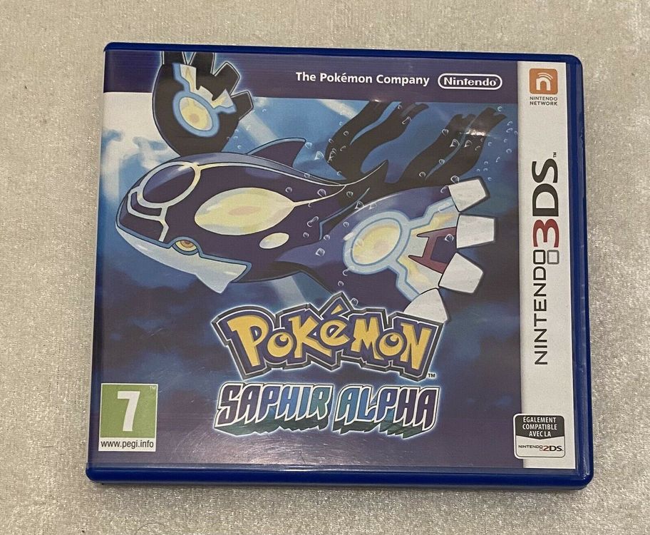 Pokemon Saphir Alpha Nintendo 3ds