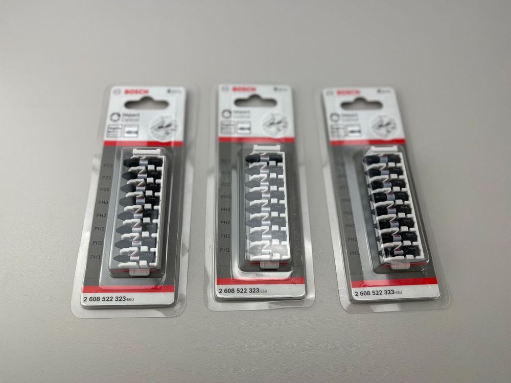 3 Stück Bosch Impact Control Bit set Acheter sur Ricardo