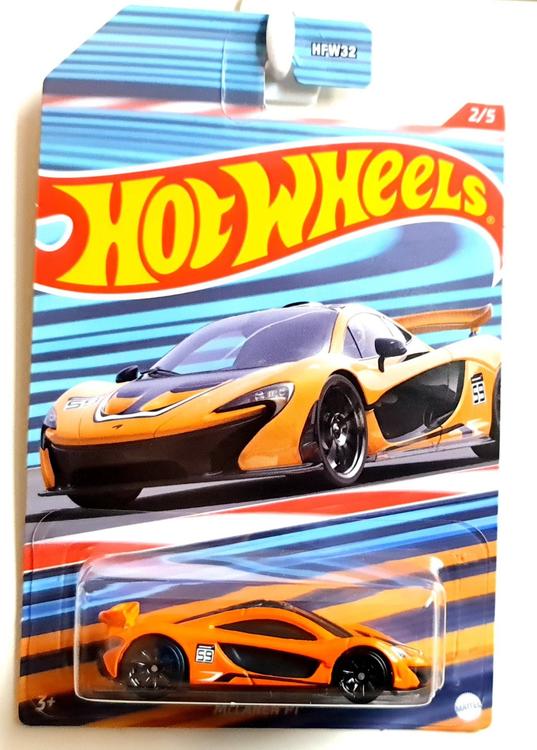 Mclaren p1 hot wheels