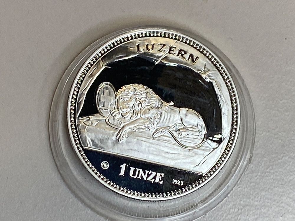 1 Unze Silber Luzern 1988 | Kaufen Auf Ricardo