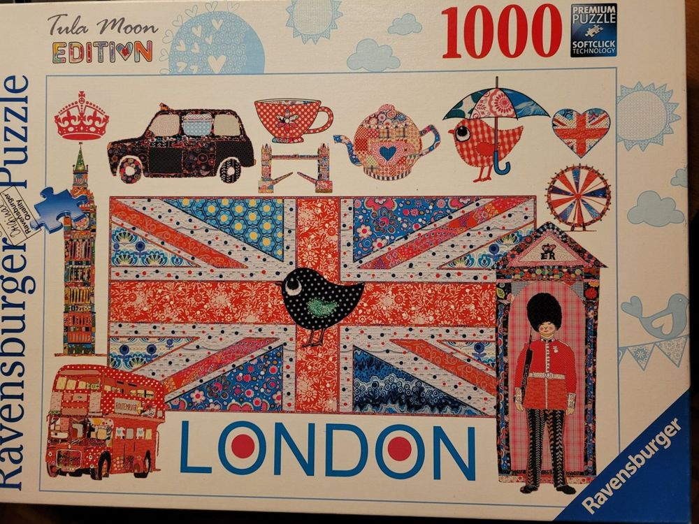 Gibsons „I Love London“ Puzzle, 1000 Teile – 68.5x49 Cm, Illustriert Von Mike Jupp