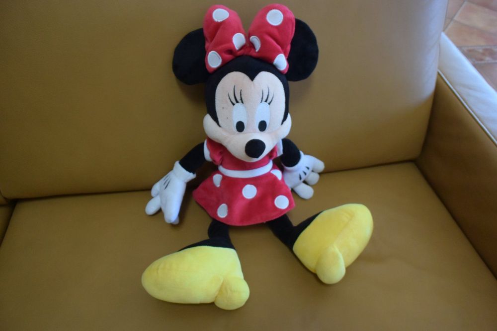 Disney Mickey Minnie Mouse Maus Plüsch Figur 30 cm Stofftier Plüschtier 