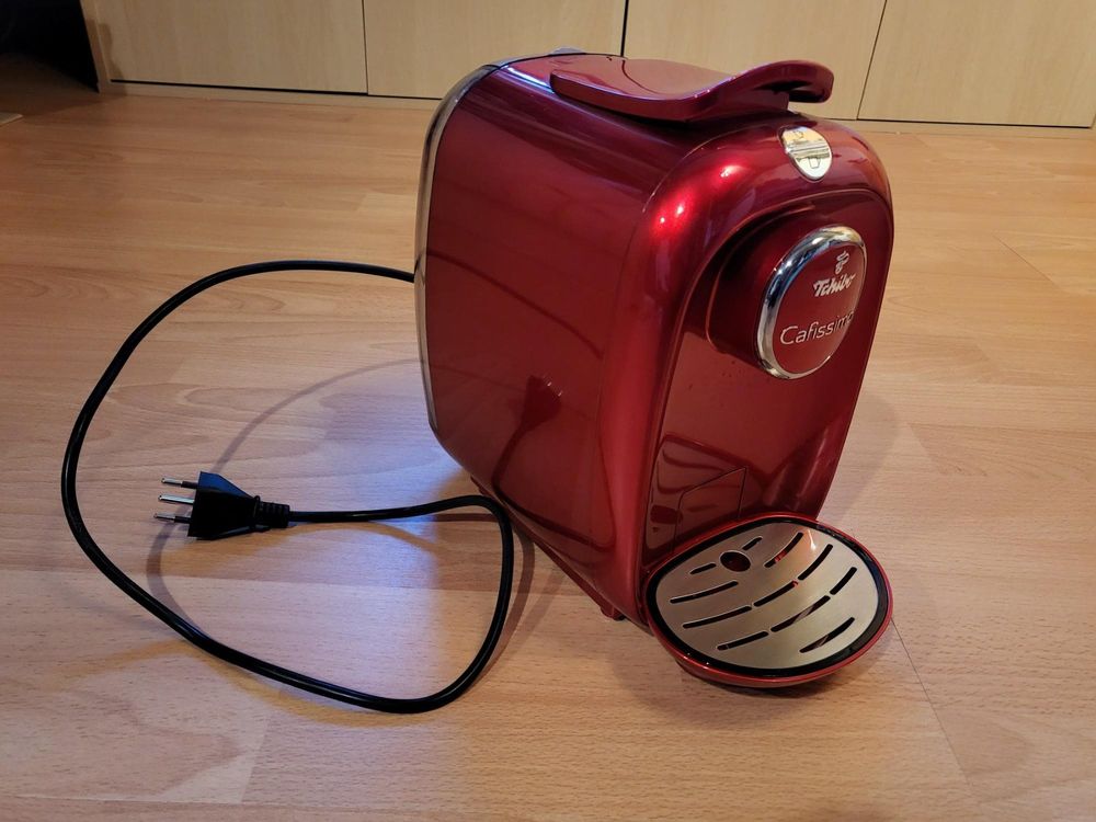 Cafissimo Blinkt Rot Und Piept Trotz Wasser TCHIBO Cafissimo Pico Kapselmaschine Rot | Kaufen auf Ricardo