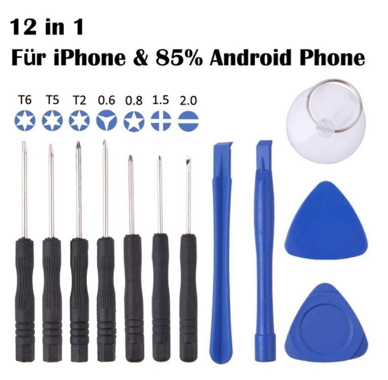 12 in 1 Reparatur Werkzeug Kit für Apple iPhone