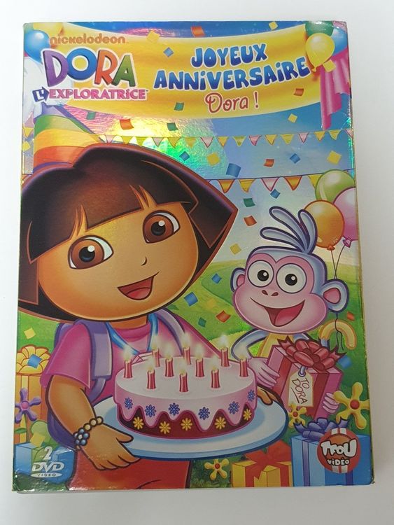 Dora l'exploratrice joyeux anniversaire | Acheter sur Ricardo