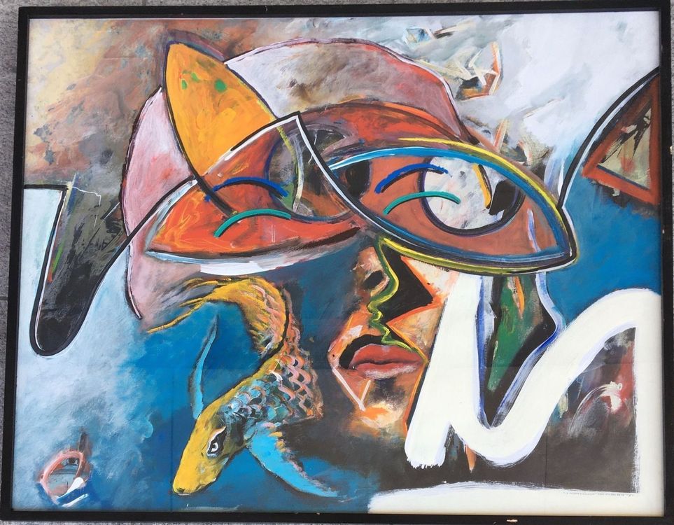 Jean Villard(1944) Gemälde Kaufen auf Ricardo