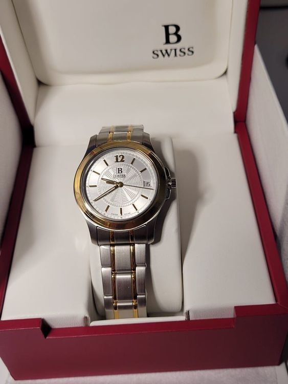 B Swiss By Bucherer Herrenuhr VP.1000,- | Kaufen Auf Ricardo