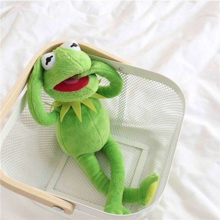Lustiges Muppets Kuscheltier 40cm Kermit der Frosch Plüschtier Sesamstraße^ 