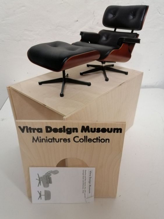 Vitra Miniatur Eames Lounge Chair Kaufen auf Ricardo