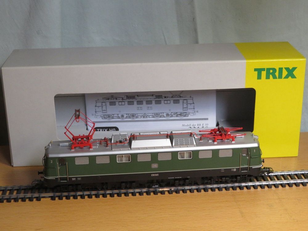 22150 Trix HO DB BR E50045 Grün Digital DCC/SX | Acheter Sur Ricardo