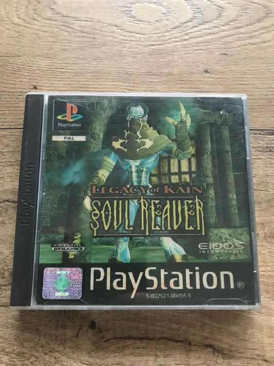 Legacy Of Kain: Soul Reaver Sony Playstation 1  Ps1  Pal-fr  Complete Box Damage 5032921005685
